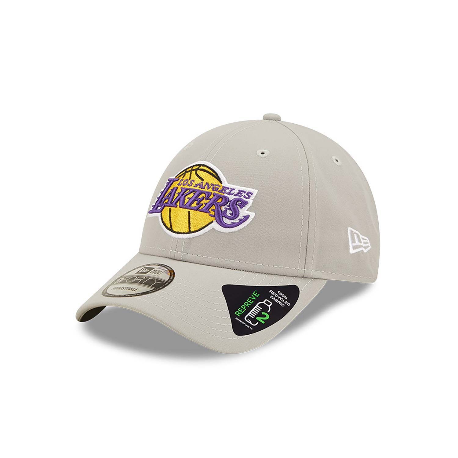 LA Lakers Repreve Grey 9FORTY Adjustable Cap