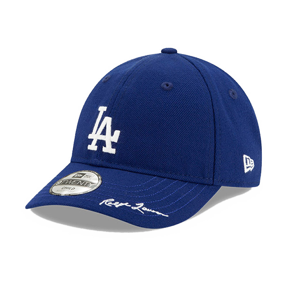 LA Dodgers Ralph Lauren Polo Kids Blu 9TWENTY Berretto