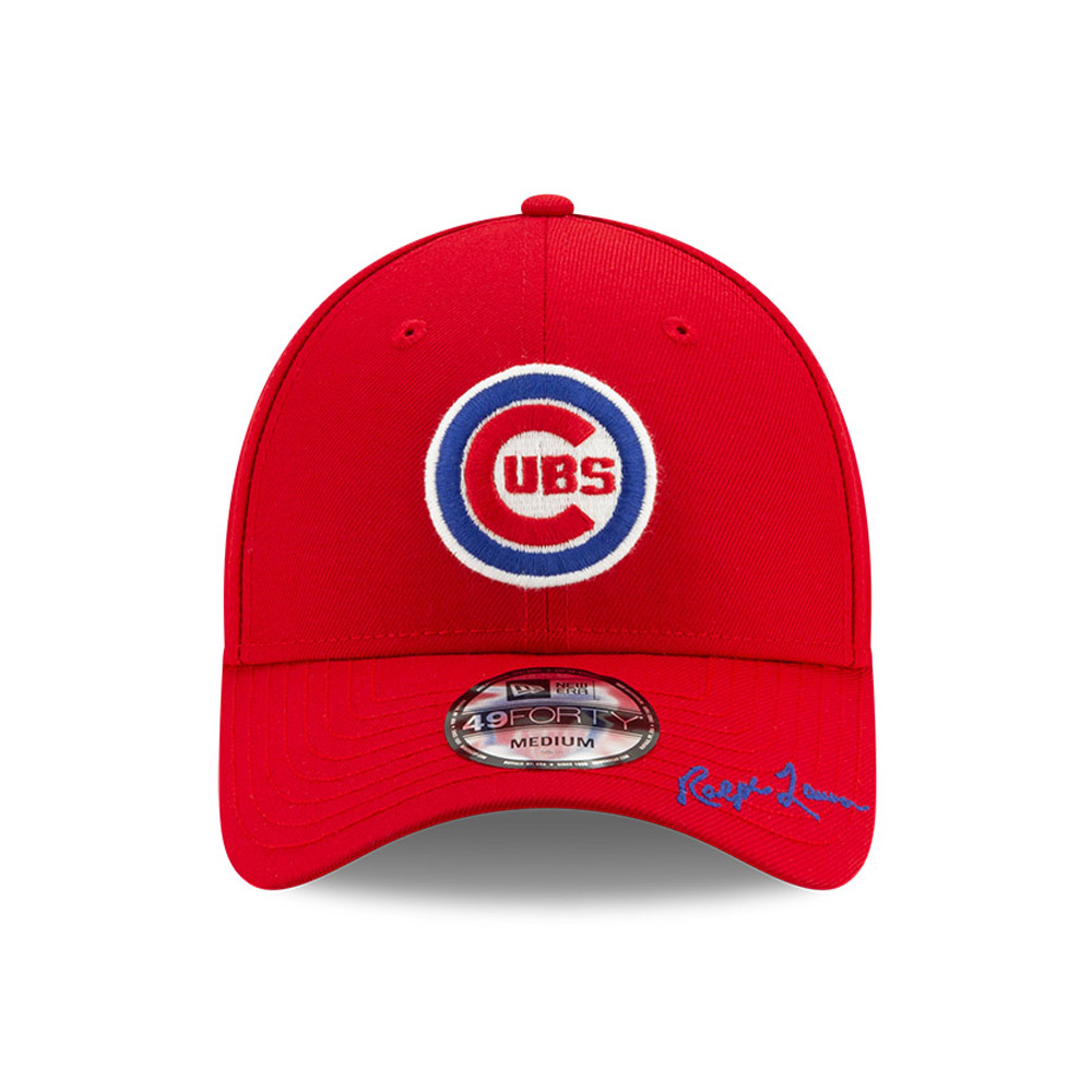 Chicago Cubs Ralph Lauren Polo Rot 49FORTY Cap