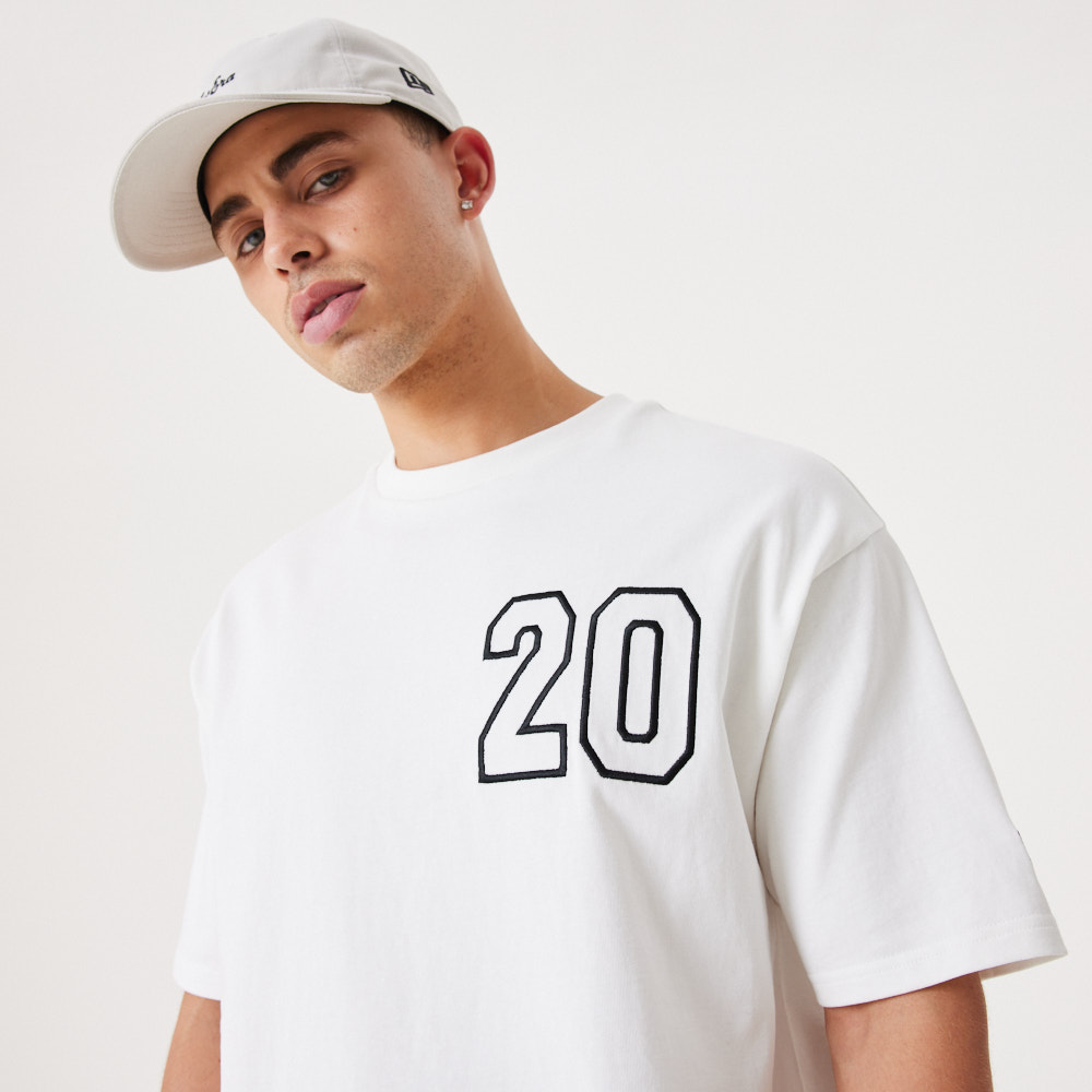New Era Contemporary White Oversized T-Shirt