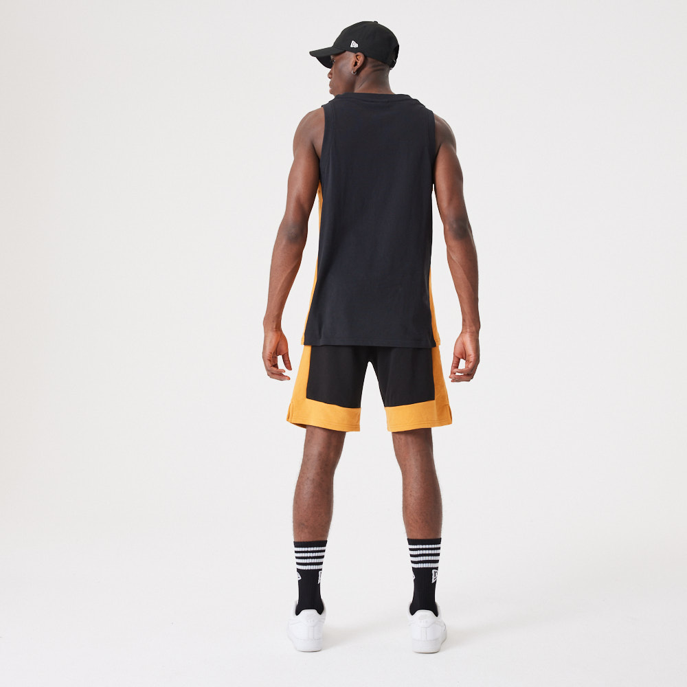 New Era Contemporary Black Oversized Shorts