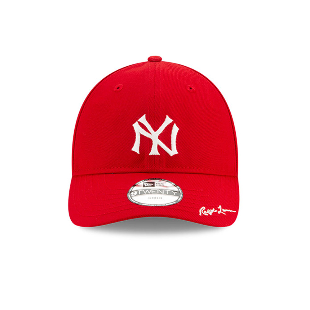 New York Yankees Ralph Lauren Polo Kinder Rot 9TWENTY Mütze
