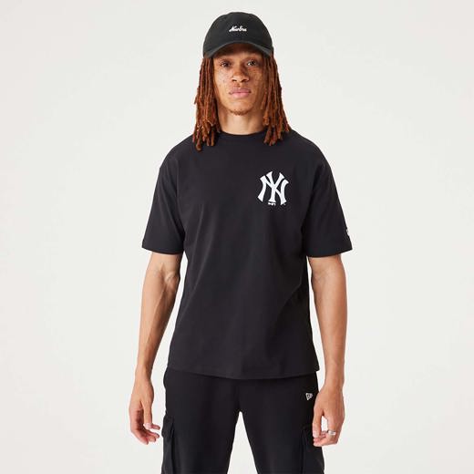 T-shirt Oversize New York Yankees MLB Floral Graphic Noir