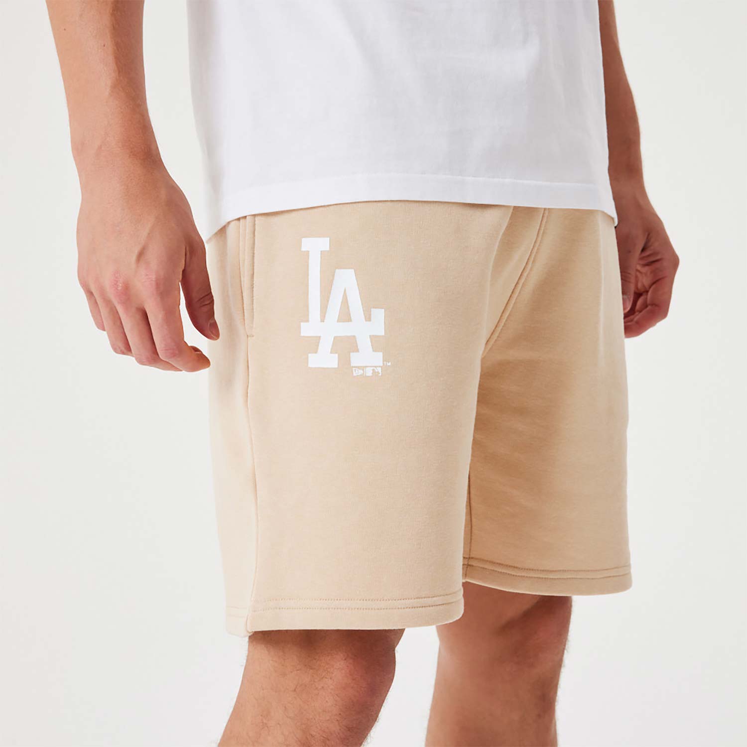 LA Dodgers MLB League Essential Light Beige Shorts