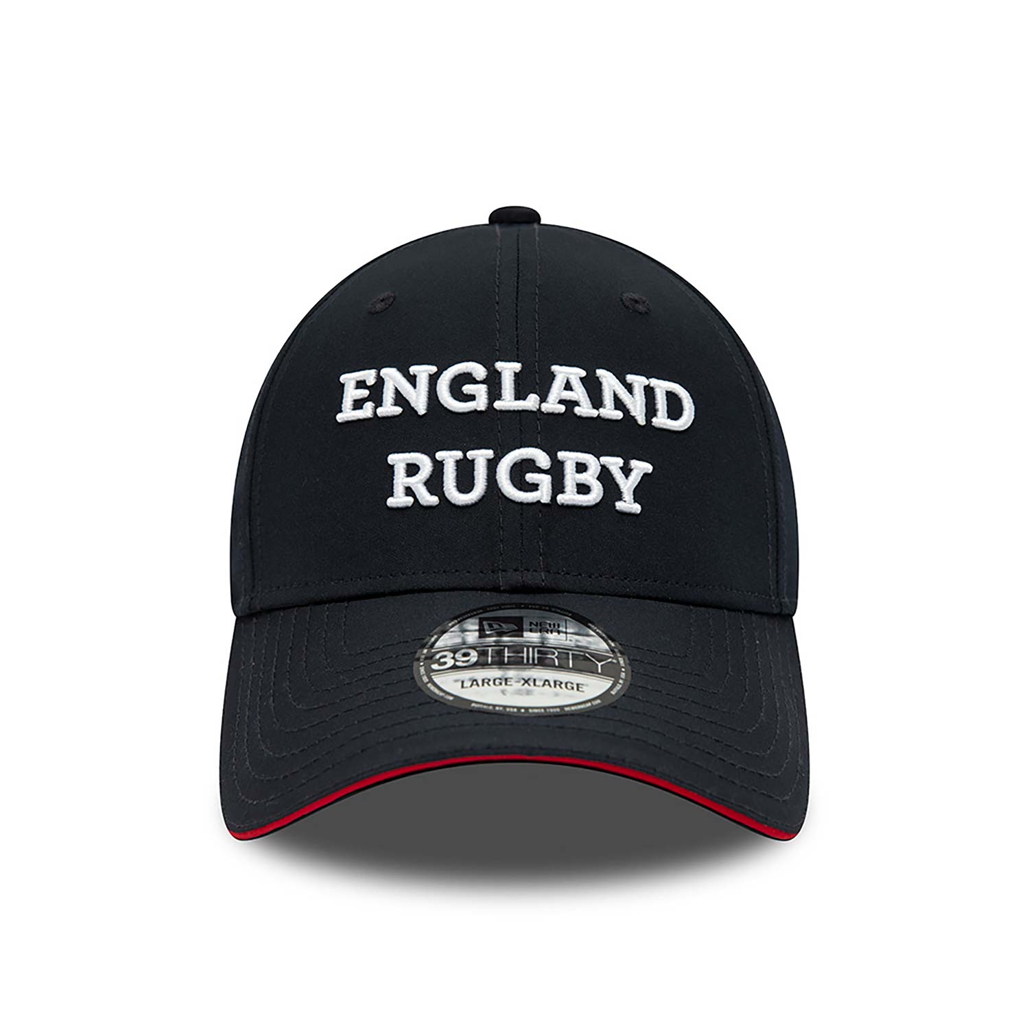 Dunkelblaue England Rugby All Over Print 39THIRTY Stretch Fit Cap