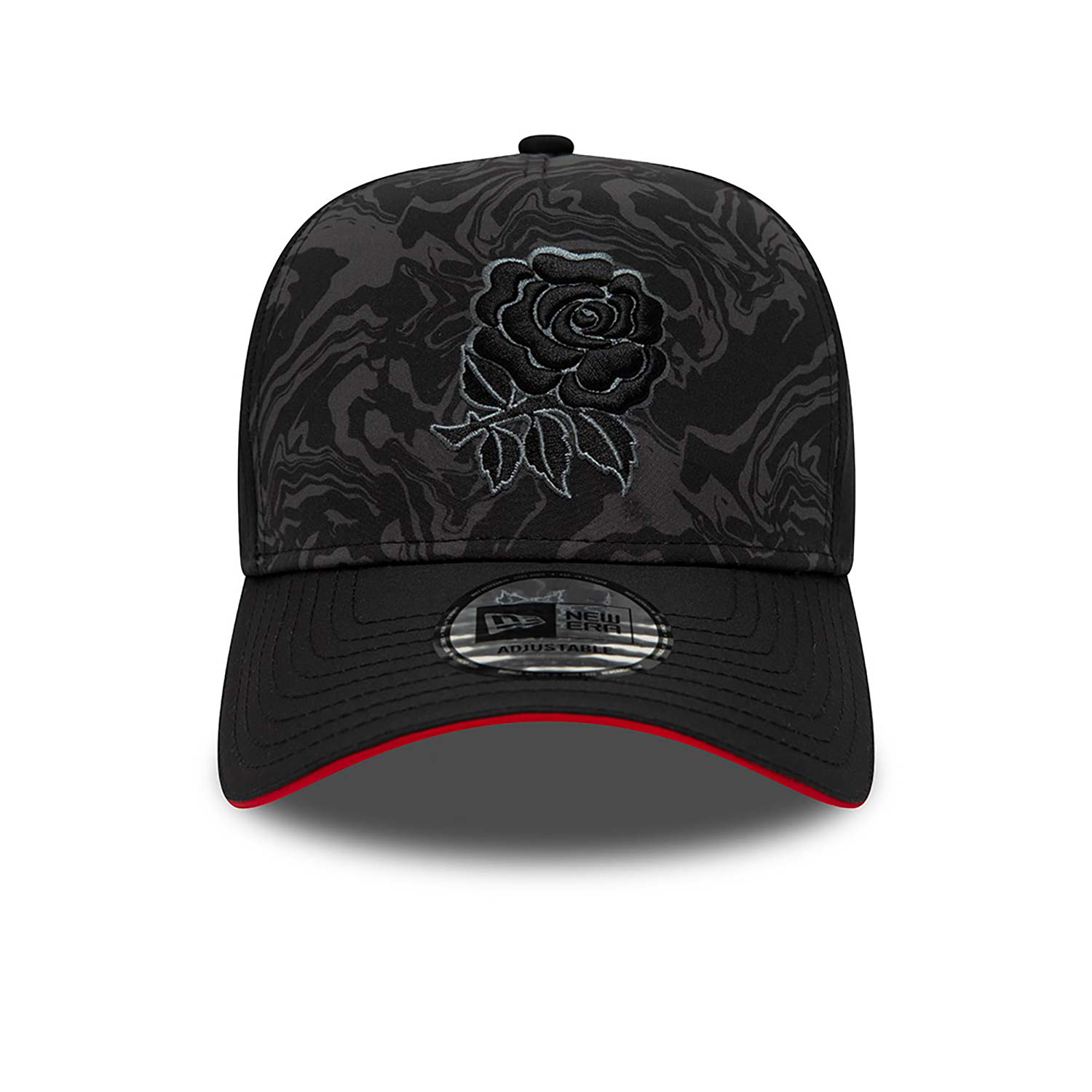 Casquette 9FORTY A-Frame Trucker England Rugby All Over Print Noir
