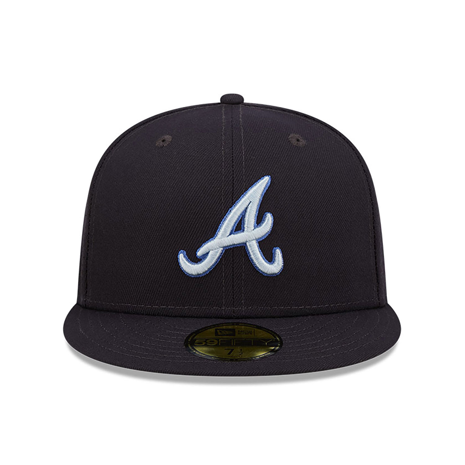 Atlanta Braves Monocamo Navy 59FIFTY Fitted Cap
