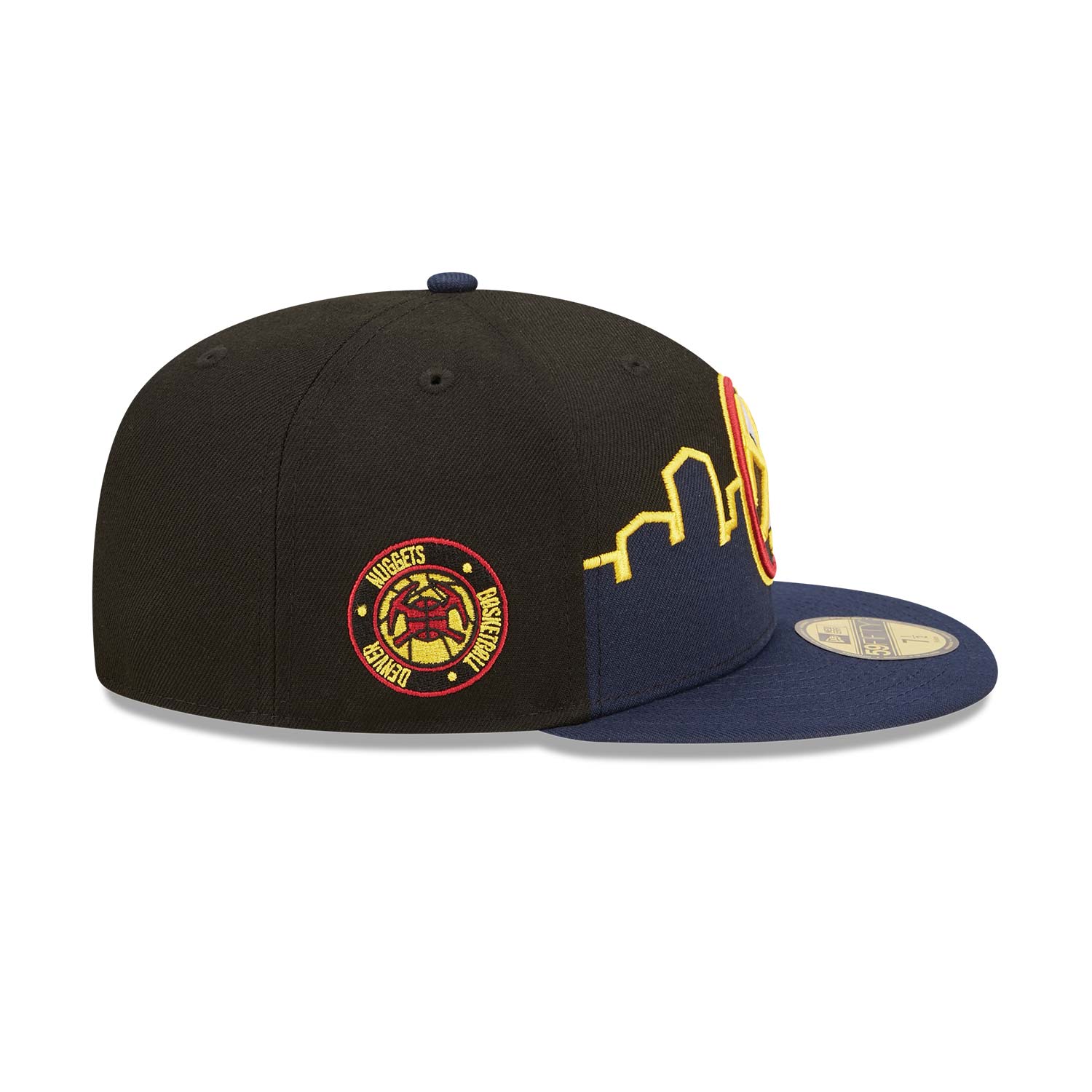 Denver Nuggets NBA Tip Off 2022 Black 59FIFTY Fitted Cap