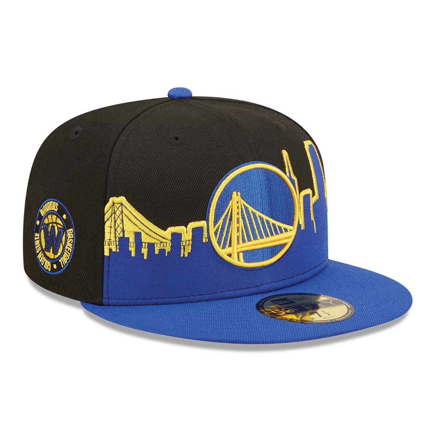 Golden State Warriors NBA 2022 Black 59FIFTY Fitted Cap