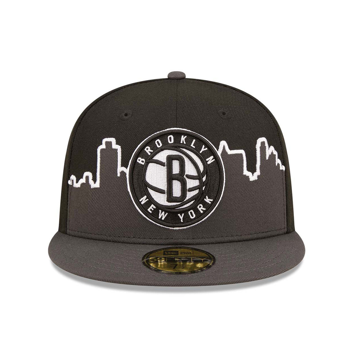 Brooklyn Nets NBA Tip Off 2022 Black 59FIFTY Fitted Cap