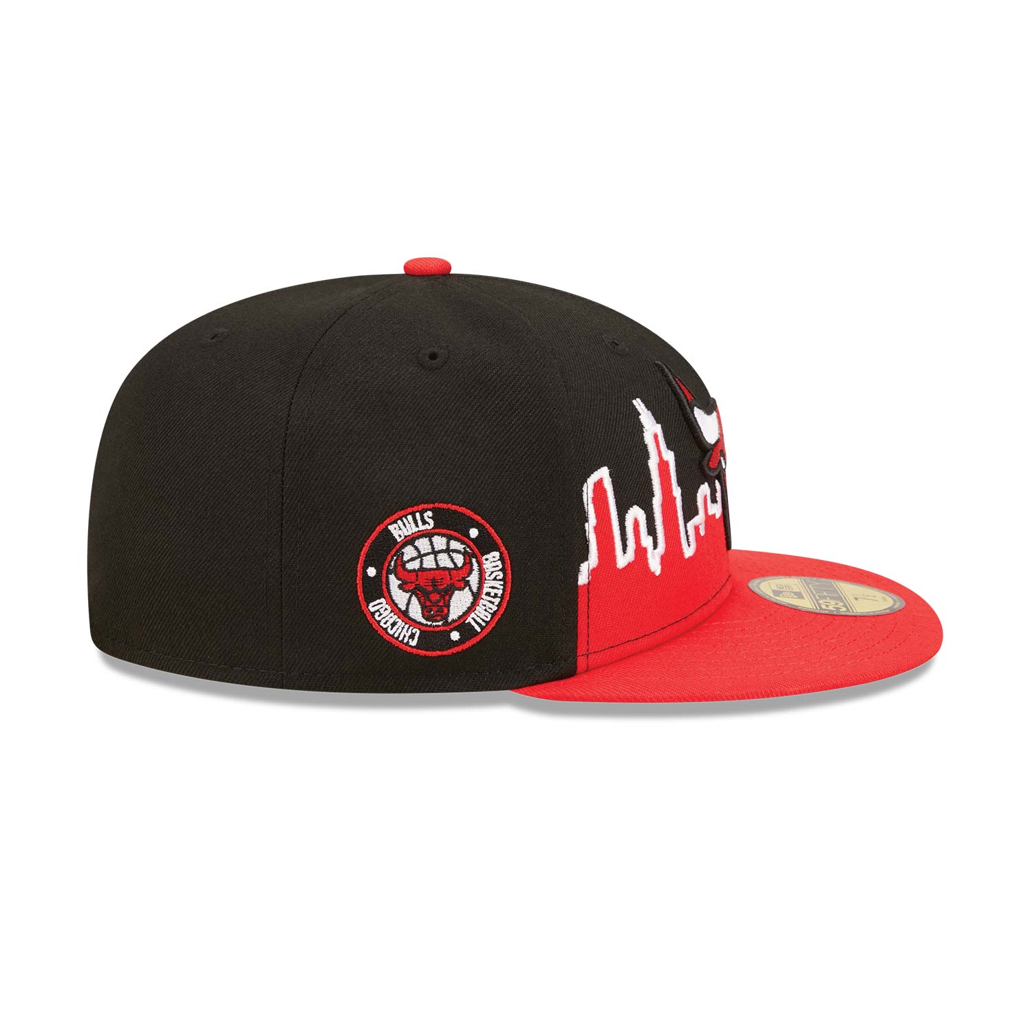 Chicago Bulls NBA Tip Off 2022 Black 59FIFTY Fitted Cap
