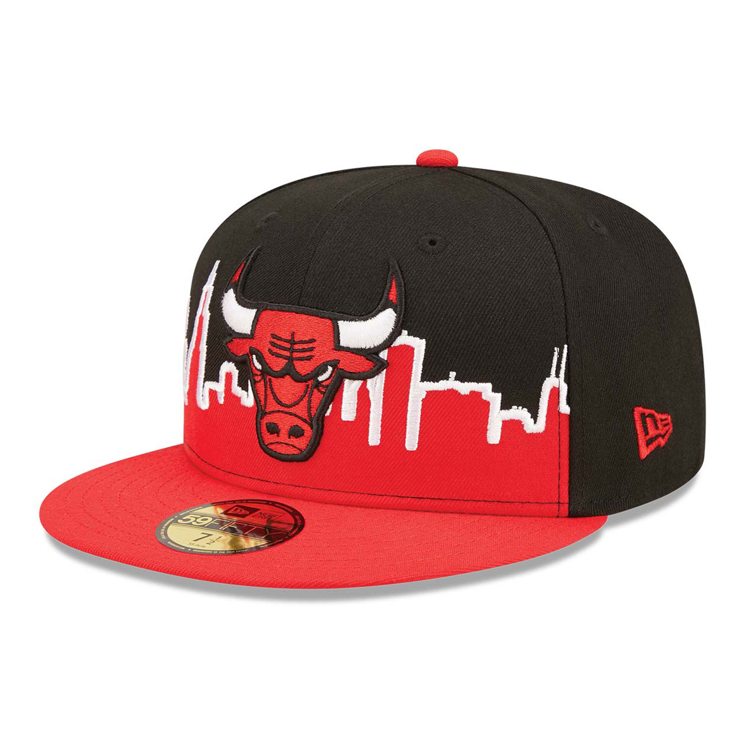 Chicago Bulls NBA Tip Off 2022 Black 59FIFTY Fitted Cap