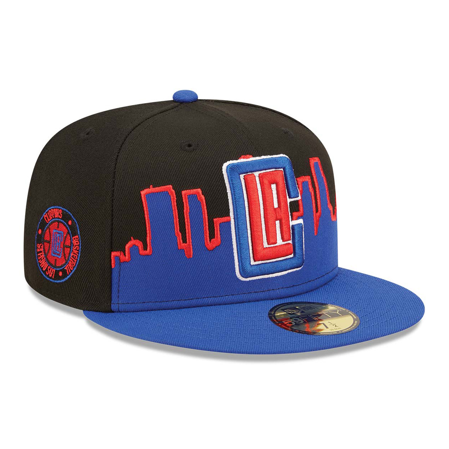 LA Clippers NBA Tip Off 2022 Black 59FIFTY Fitted Cap