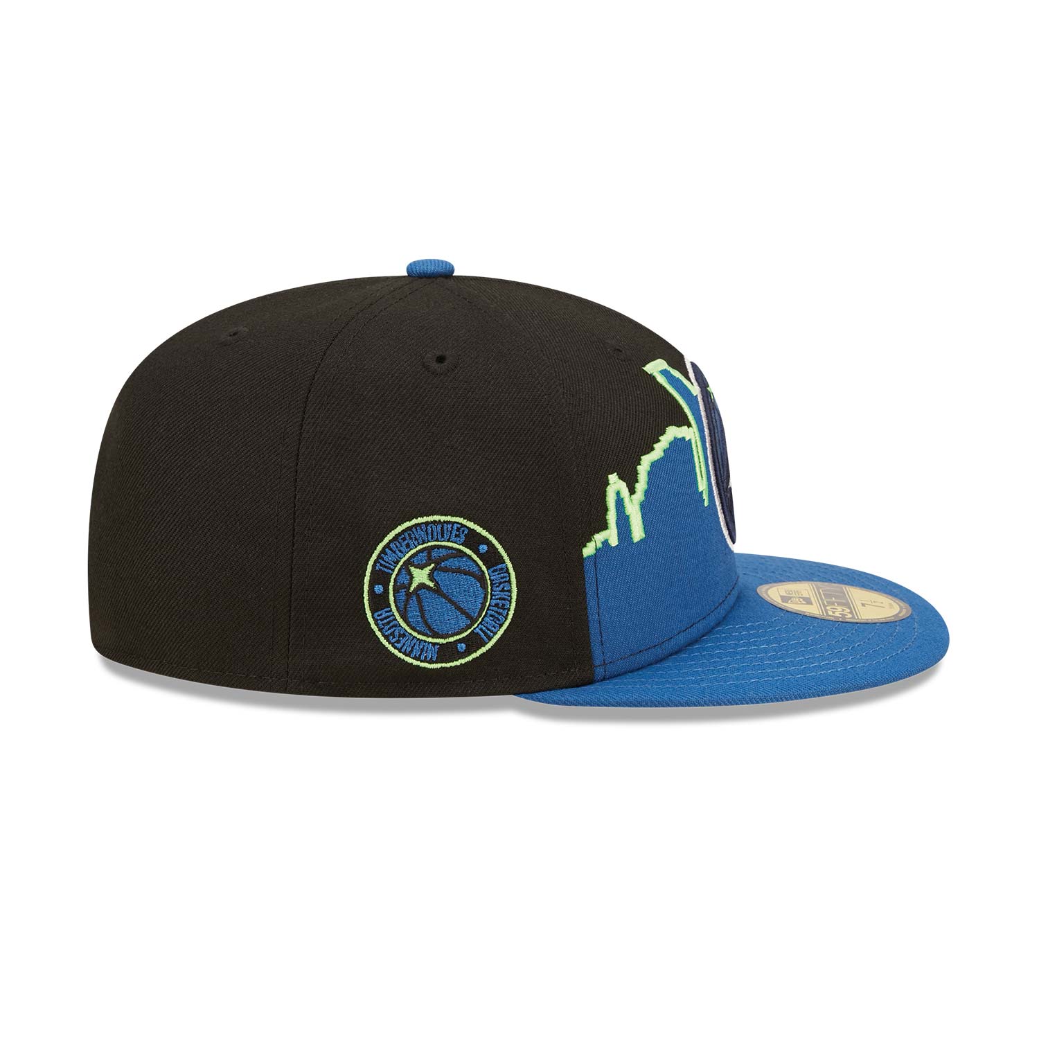 Minnesota Timberwolves NBA Tip Off 2022 Black 59FIFTY Fitted Cap