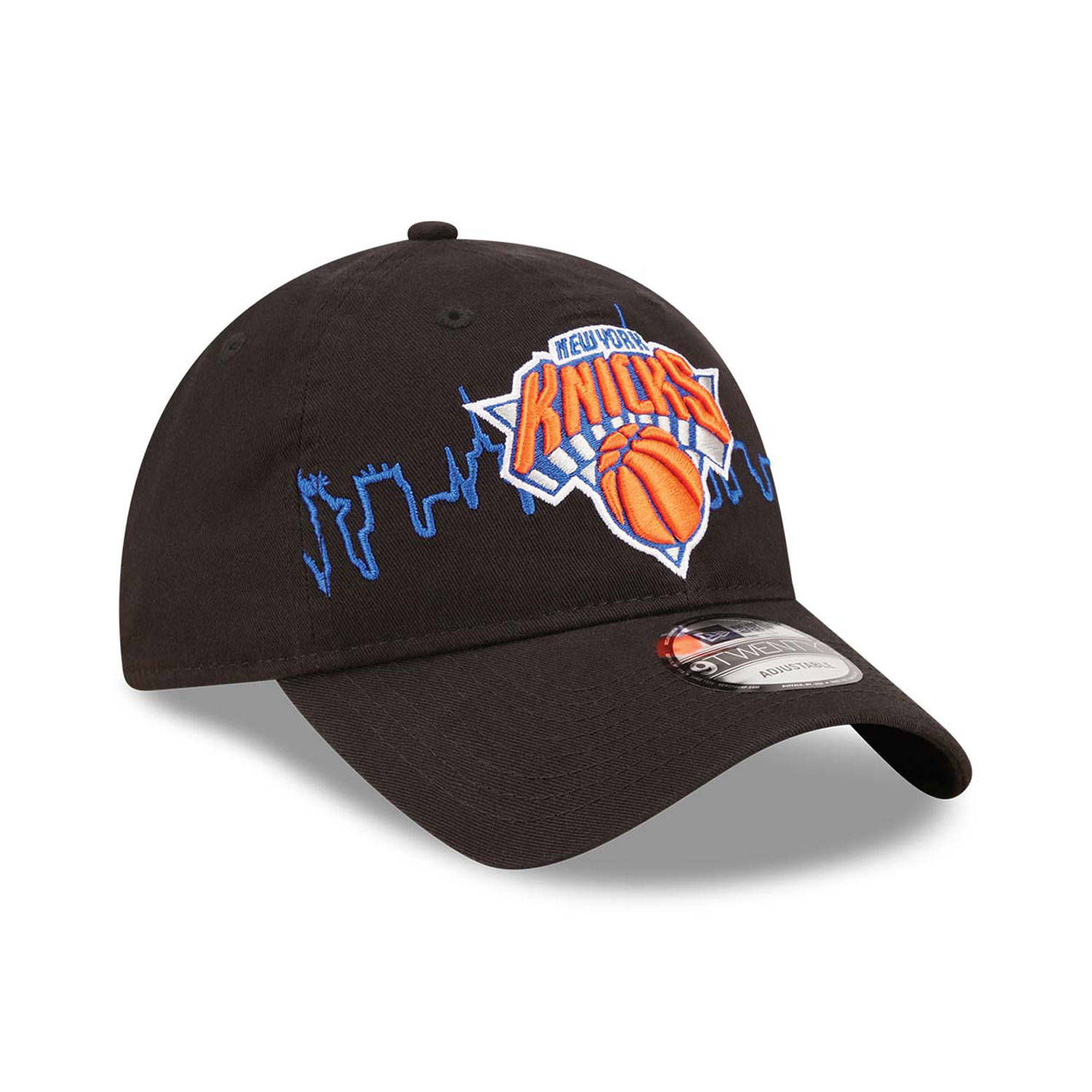 Cappellino 9TWENTY Regolabile New York Knicks NBA Tip Off 2022 Nero