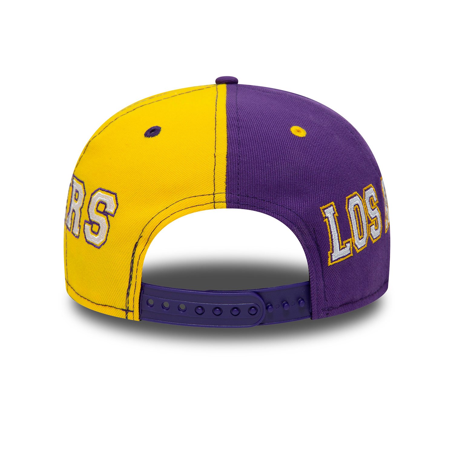 LA Lakers Teamsplit Purple 9FIFTY Snapback Cap