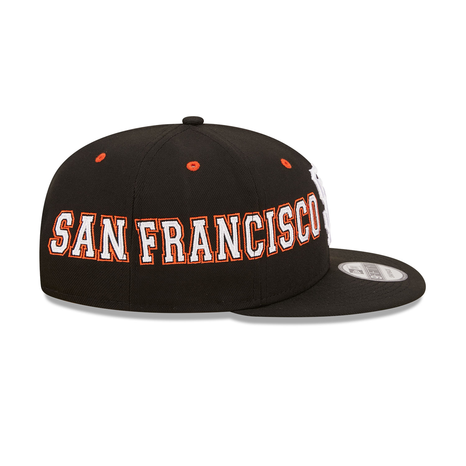 San Francisco Giants Teamsplit Black 9FIFTY Snapback Cap