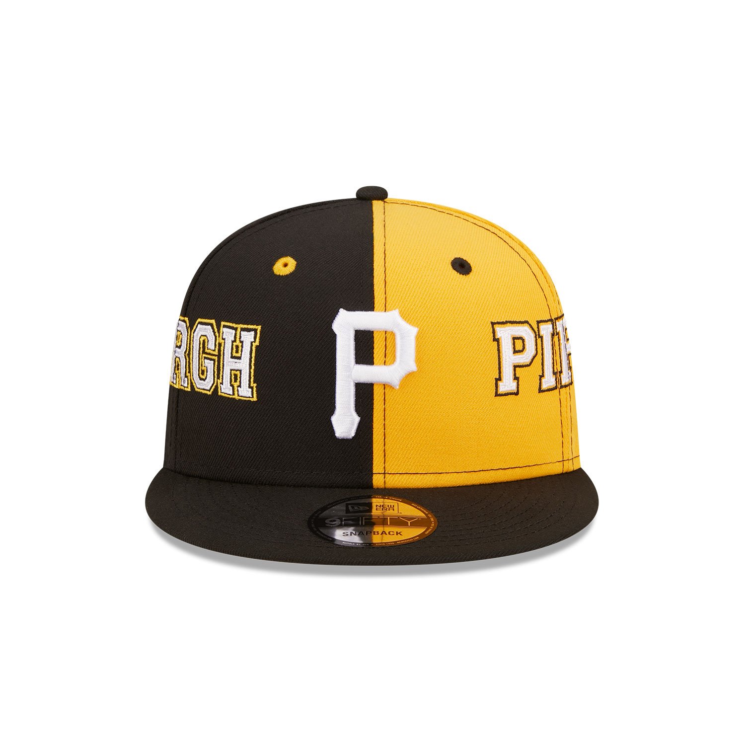 Pittsburgh Pirates Teamsplit Black 9FIFTY Snapback Cap