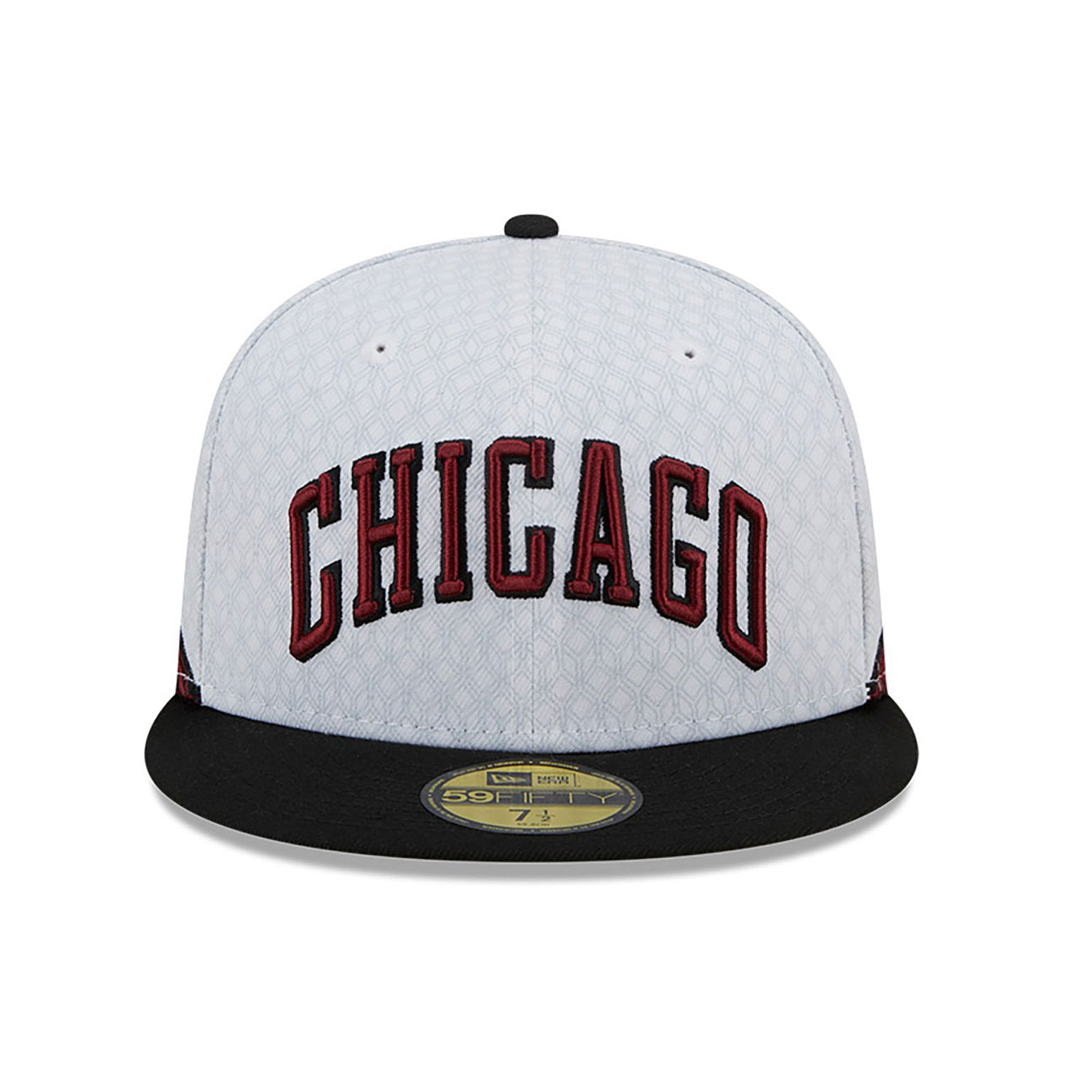 Chicago Bulls Authentics City Edition White 59FIFTY Fitted Cap