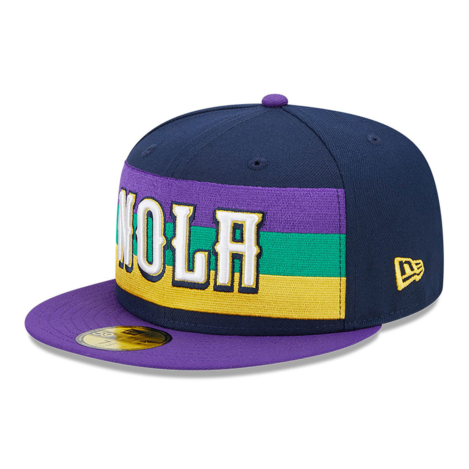 Cappellino 59FIFTY Fitted New Orleans Pelicans Authentics City Edition Blu Navy