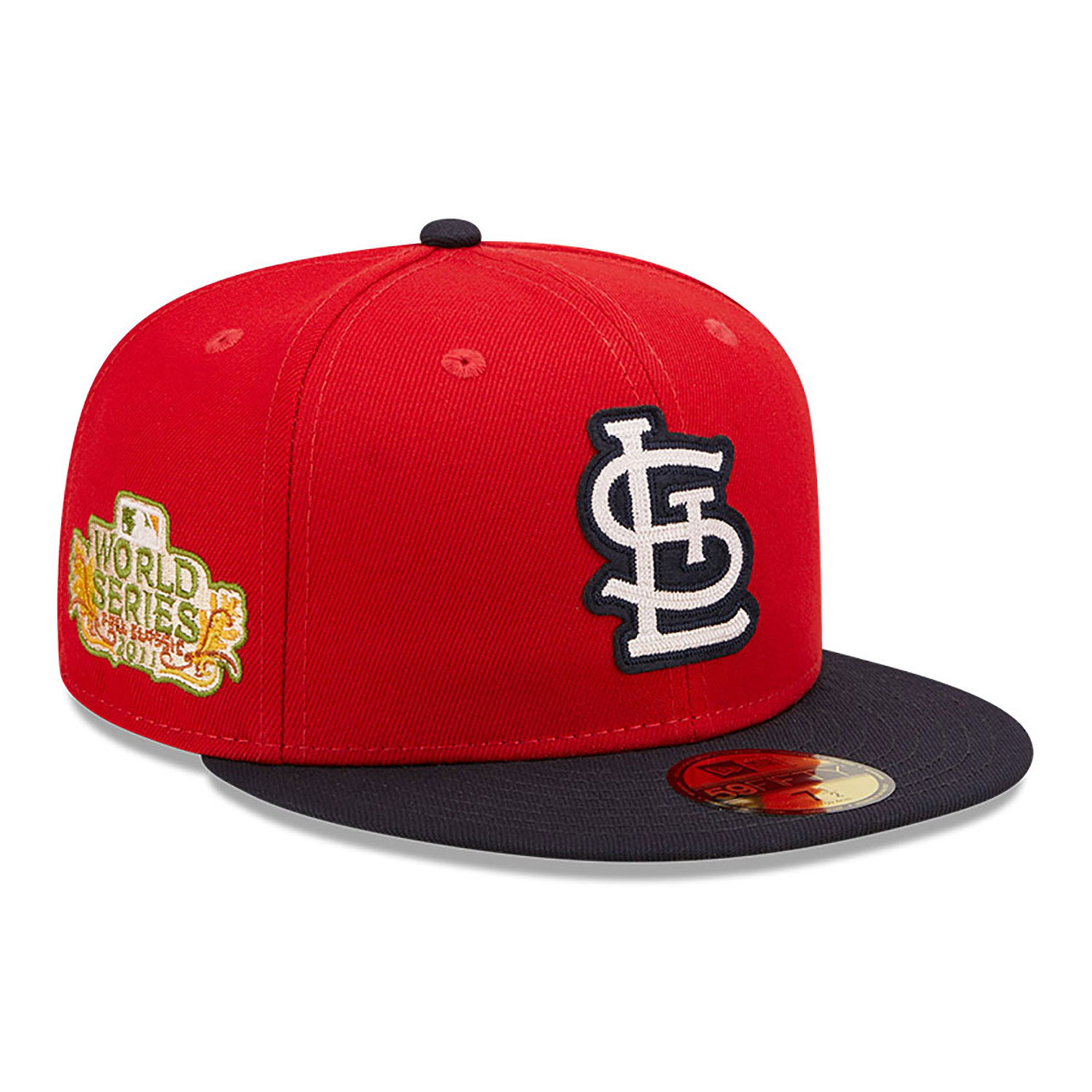 Cappellino 59FIFTY Fitted St Louis Cardinals NE Letterman Rosso