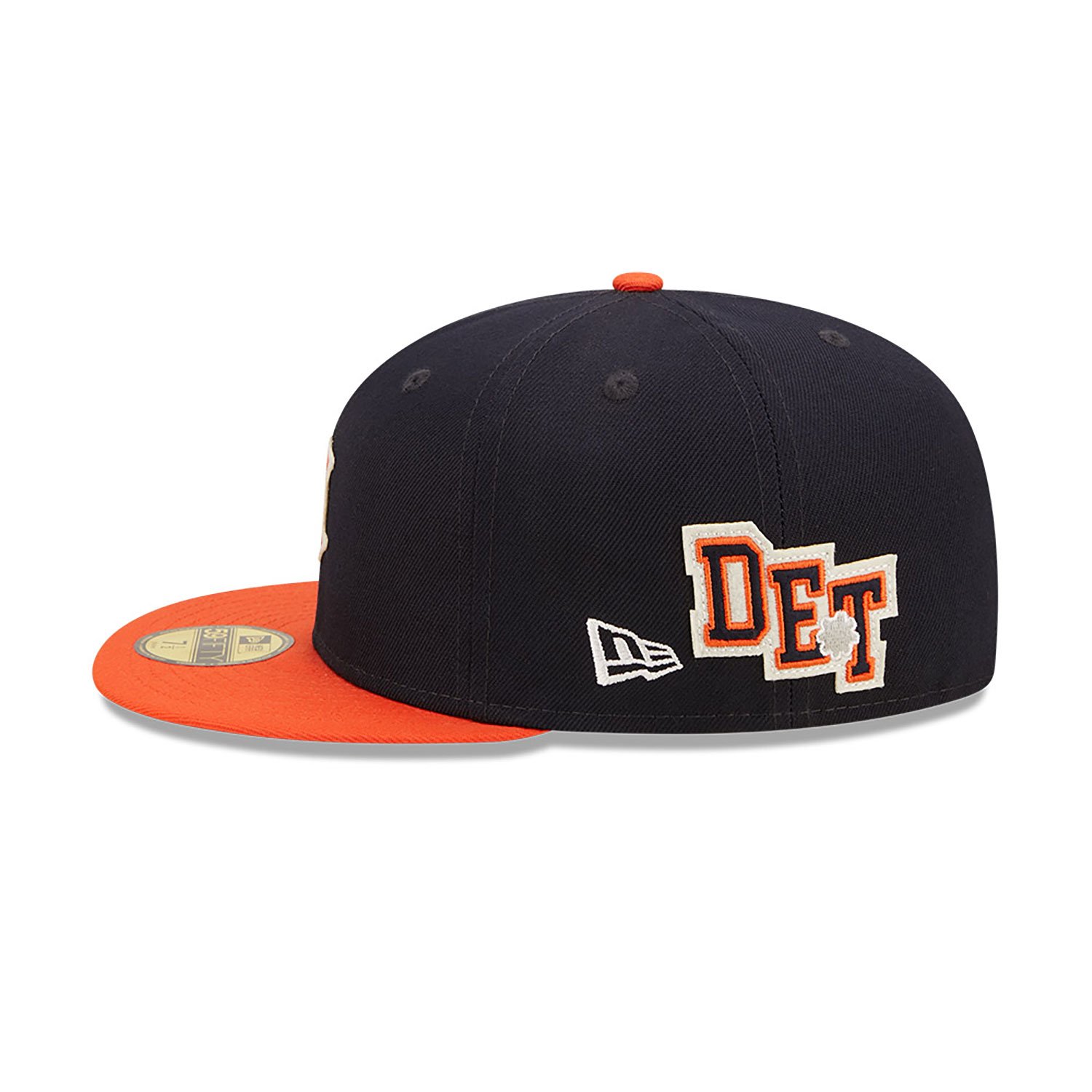 Detroit Tigers NE Letterman Navy 59FIFTY Fitted Cap