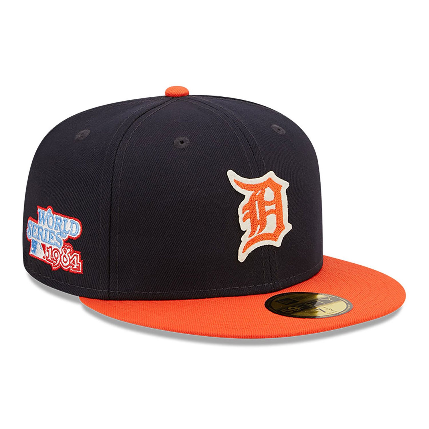 Detroit Tigers NE Letterman Navy 59FIFTY Fitted Cap