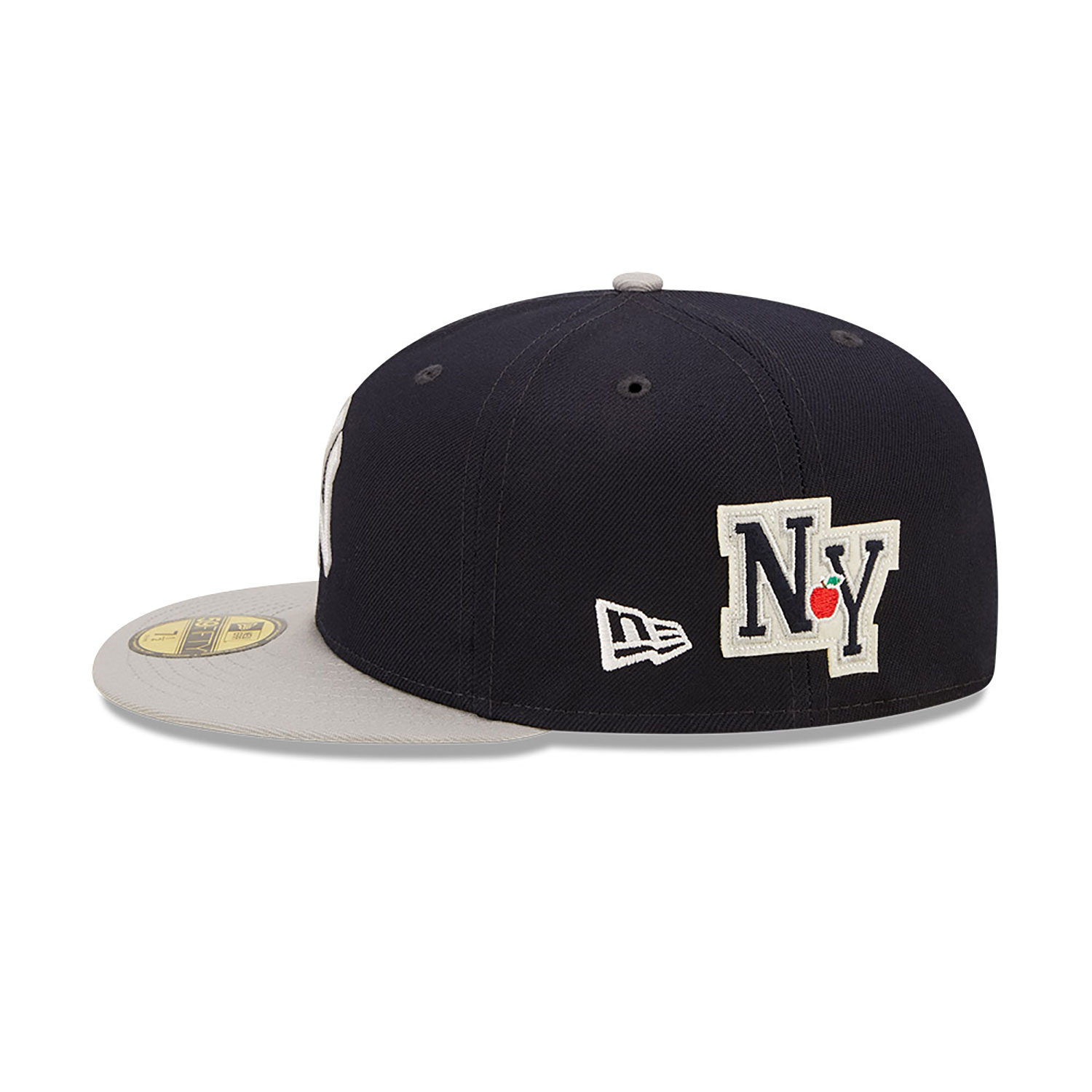 Cappellino 59FIFTY Fitted New York Yankees NE Letterman Blu Navy