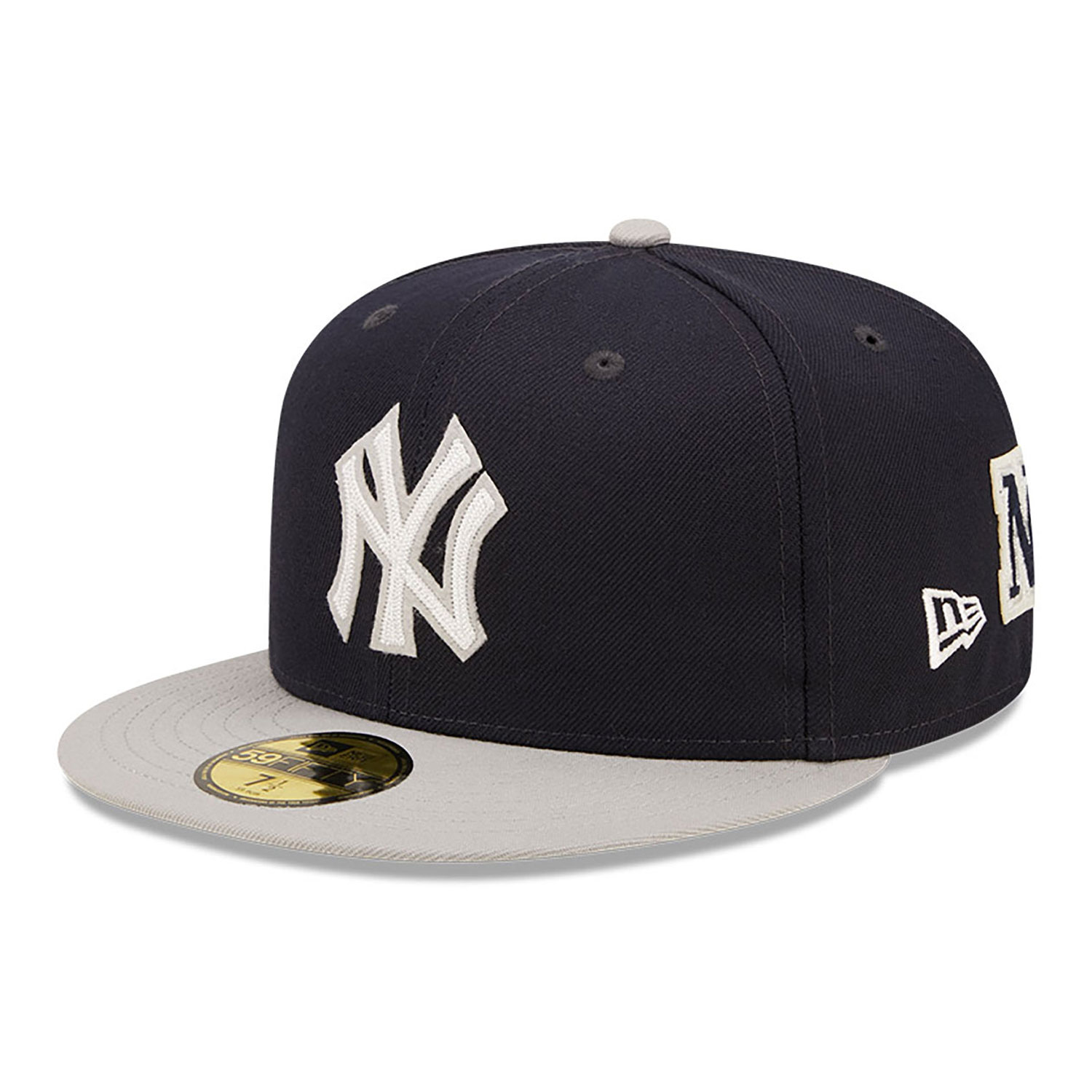 Cappellino 59FIFTY Fitted New York Yankees NE Letterman Blu Navy