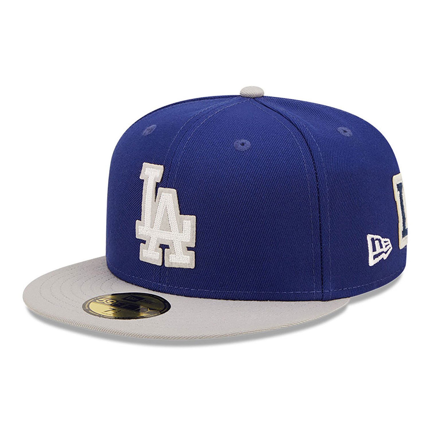 LA Dodgers NE Letterman Blue 59FIFTY Fitted Cap