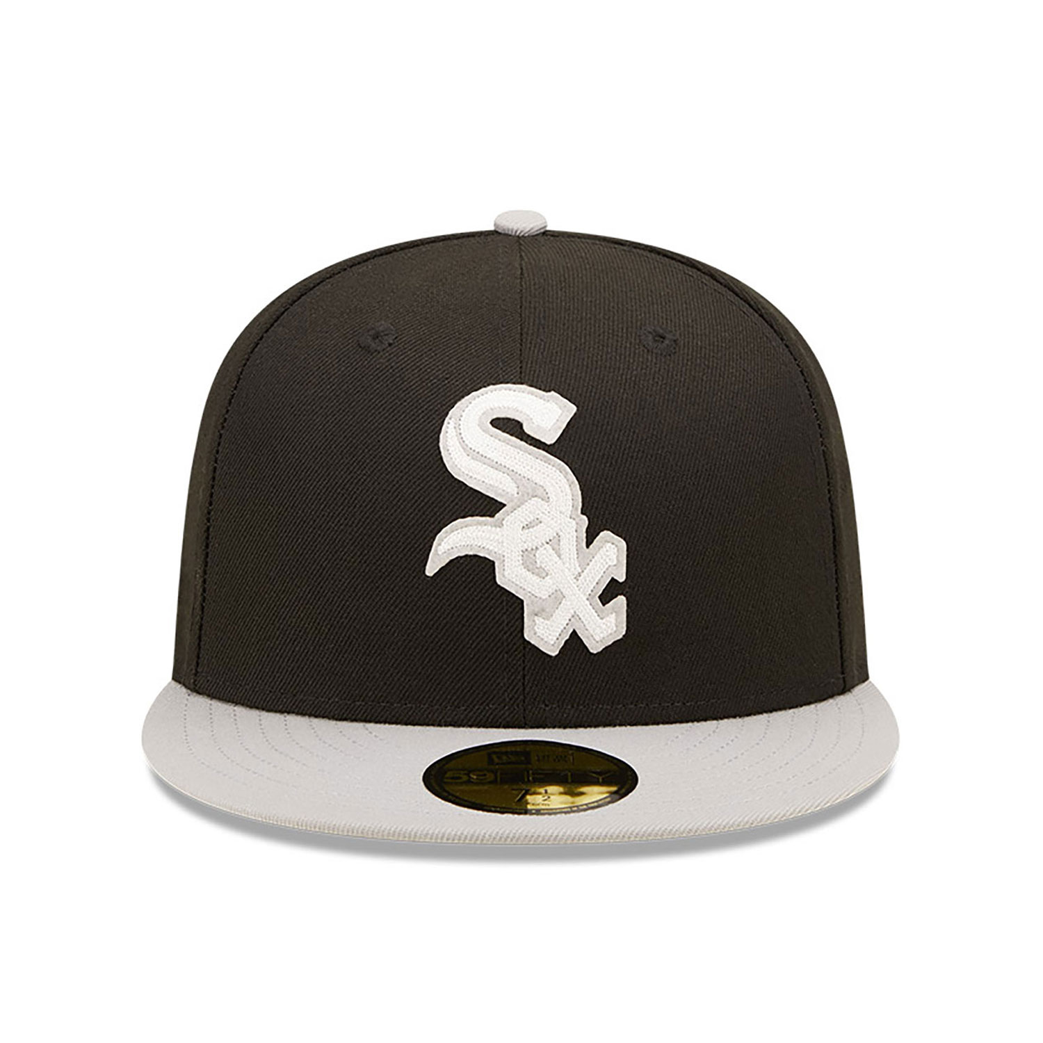 Casquette 59FIFTY Fitted Chicago White Sox NE Letterman Noir