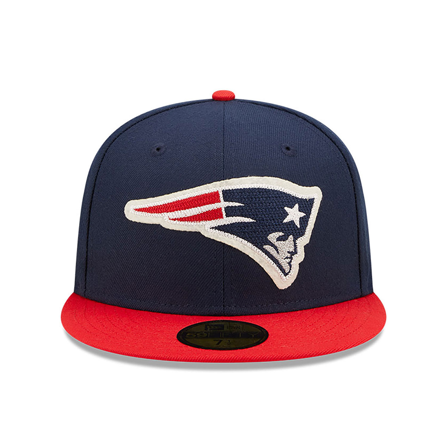 New England Patriots NE Letterman Navy 59FIFTY Fitted Cap