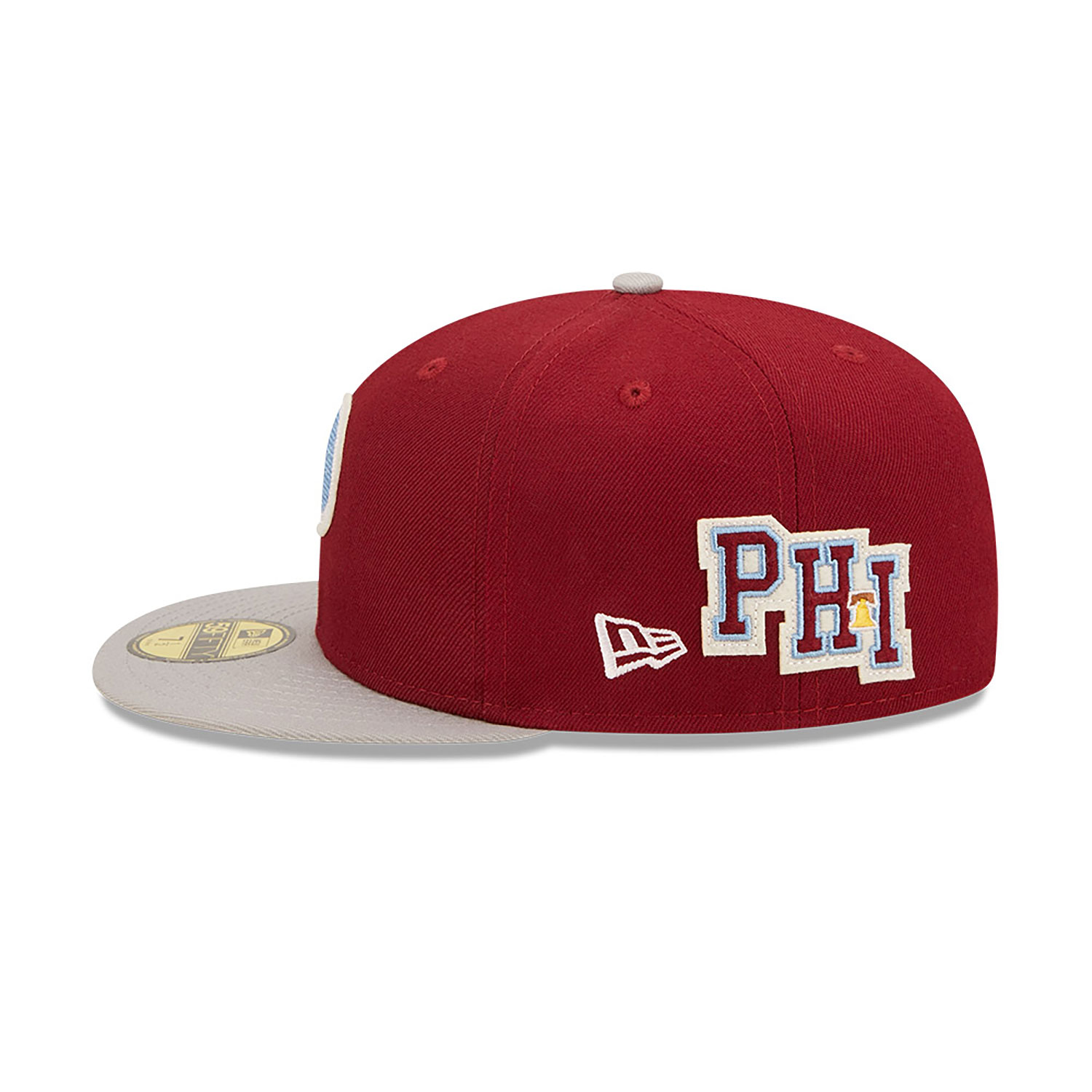 Philadelphia Phillies Fitted New Era 59Fifty Letterman Burgundy Grey C –  THE 4TH QUARTER
