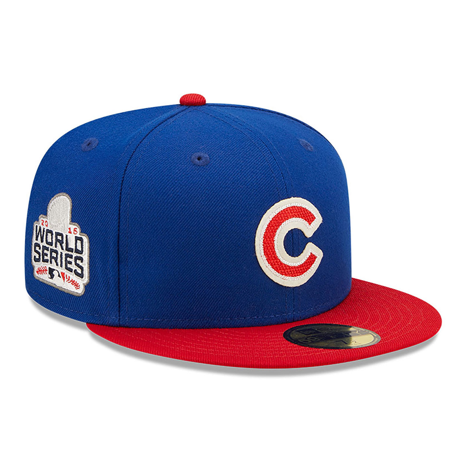 Chicago Cubs NE Letterman Blue 59FIFTY Fitted Cap