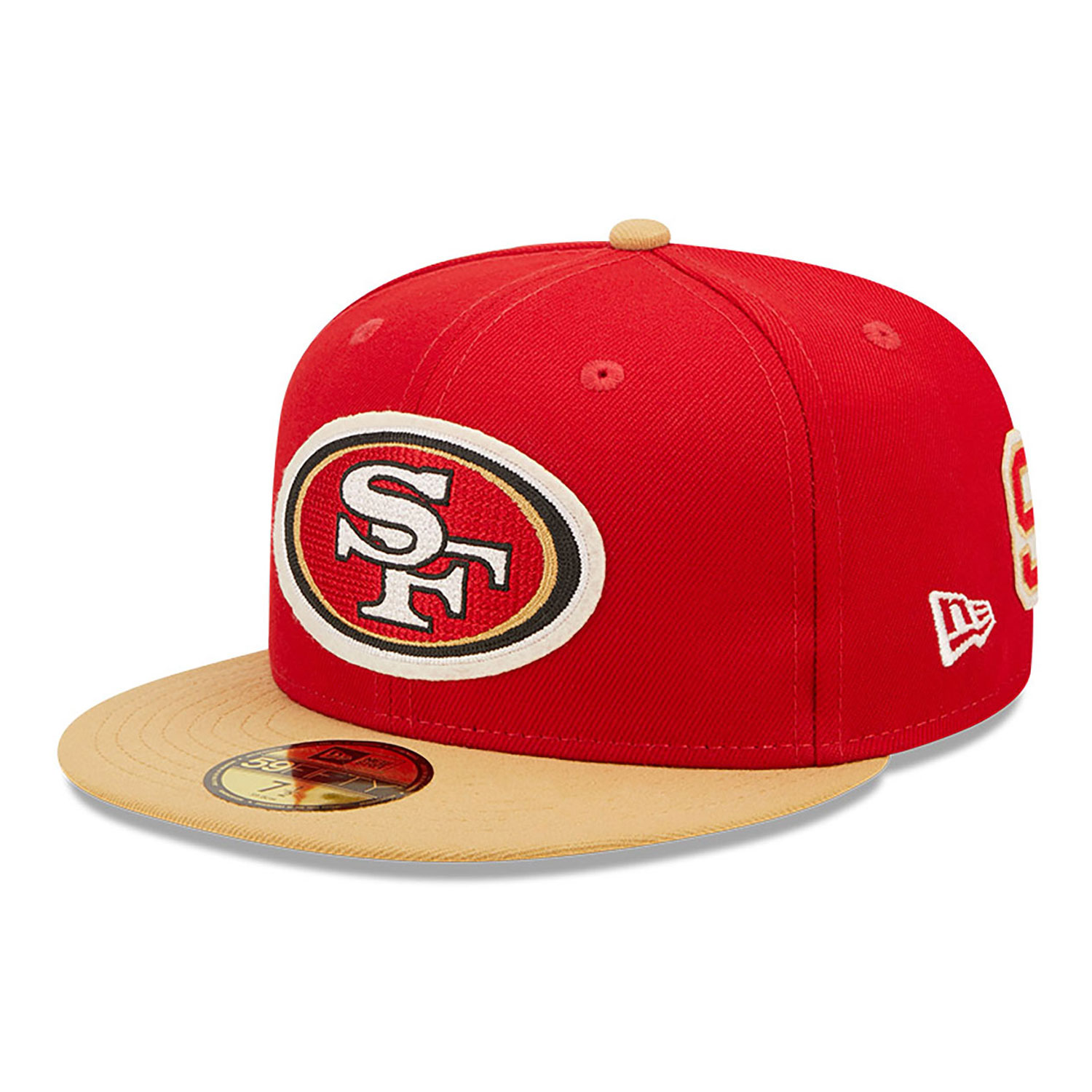 San Francisco 49ers NE Letterman Red 59FIFTY Fitted Cap