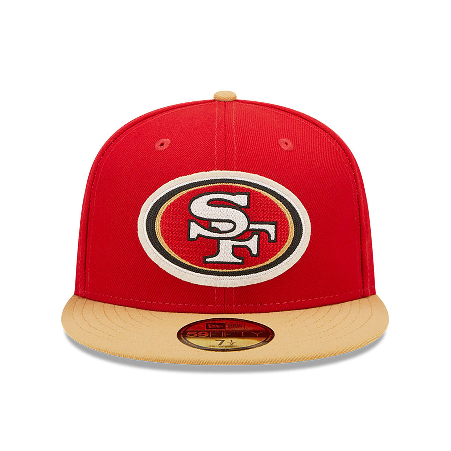 San Francisco 49ers NE Letterman Red 59FIFTY Fitted Cap