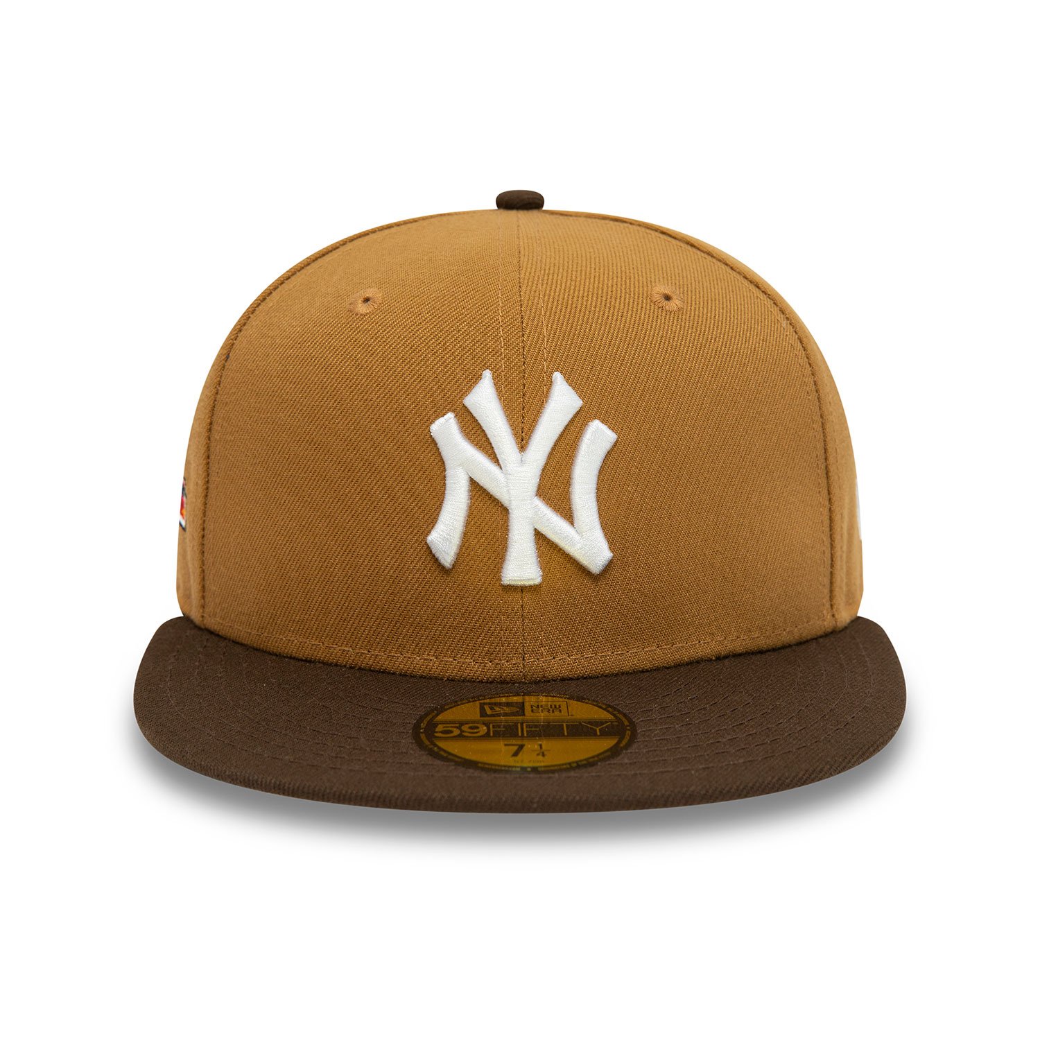 New York Yankees Fall Colours Contrast Visor Brown 59FIFTY Fitted Cap