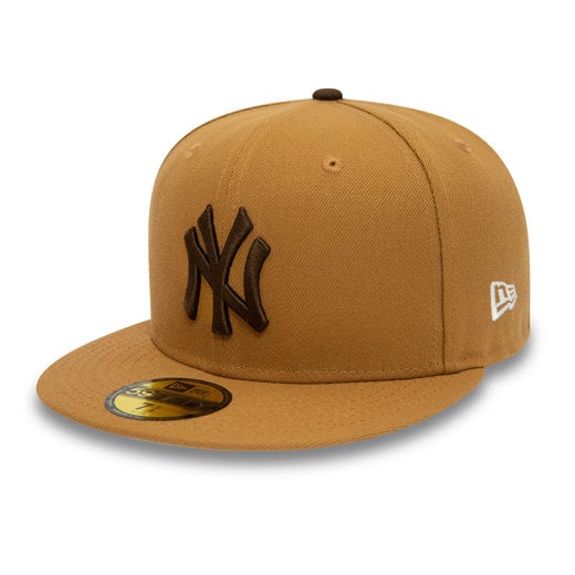 Braune New York Yankees Fall Colours 59FIFTY Fitted Cap