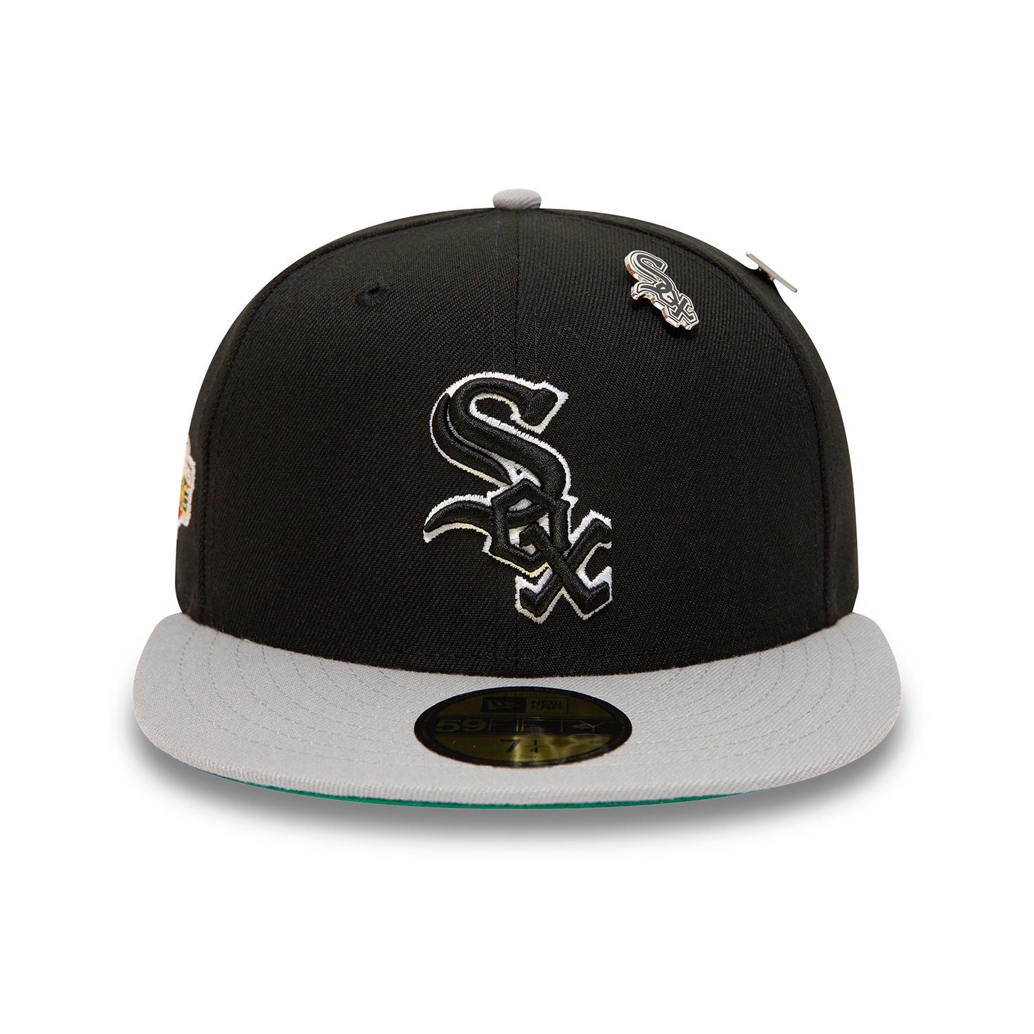 Chicago White Sox MLB Pin Badge Black 59FIFTY Fitted Cap