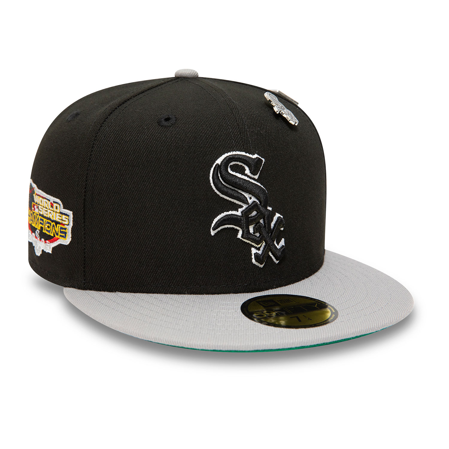 Gorra oficial New Era Chicago White Sox MLB Pin Badge 59FIFTY Fitted