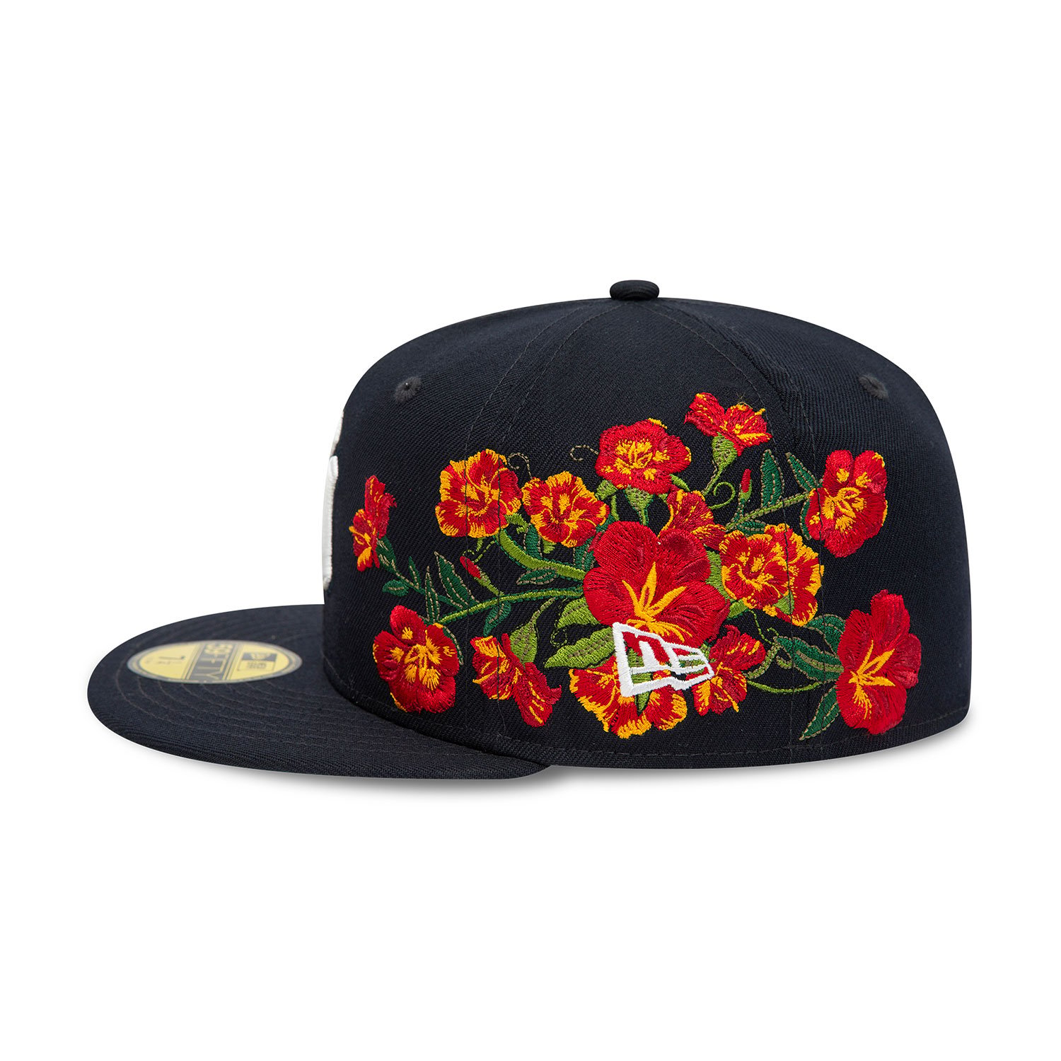New York Yankees MLB Floral Navy 59FIFTY Fitted Cap