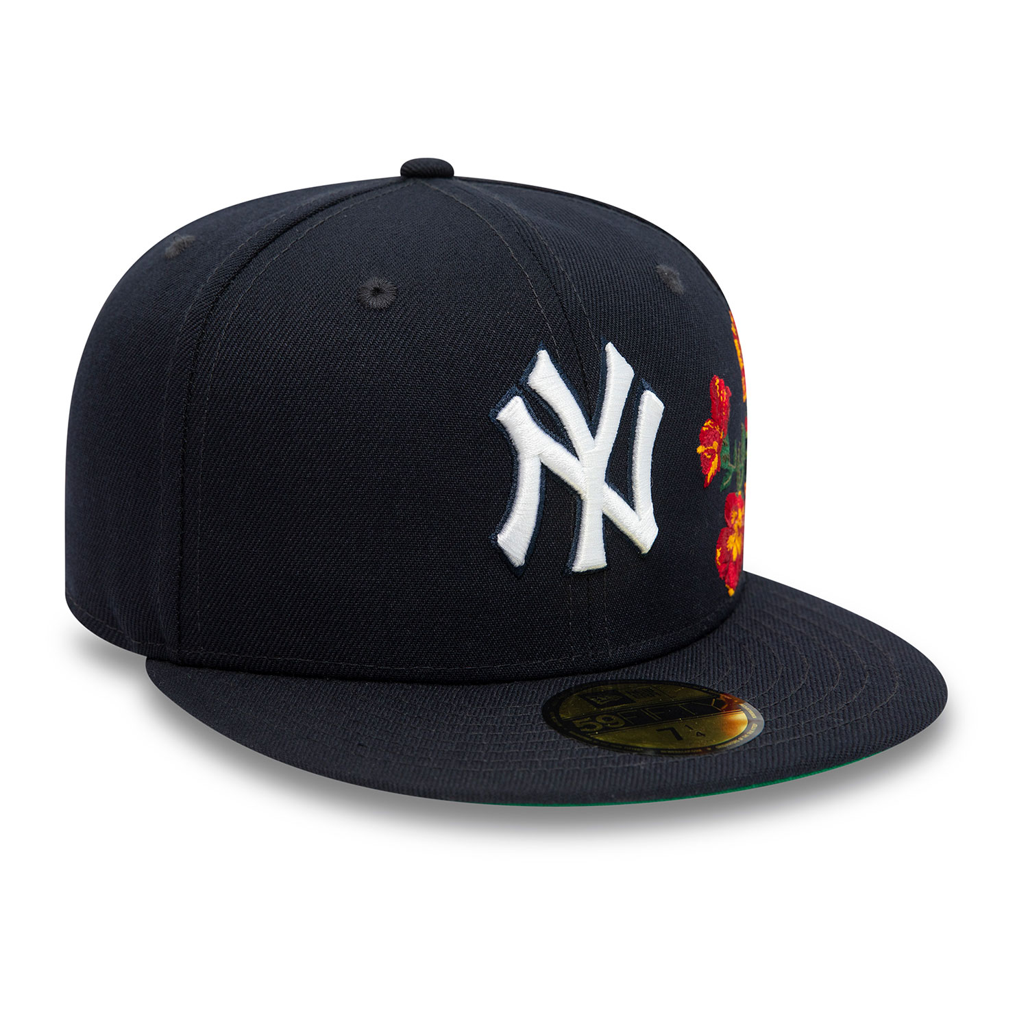 New York Yankees MLB Floral Navy 59FIFTY Fitted Cap