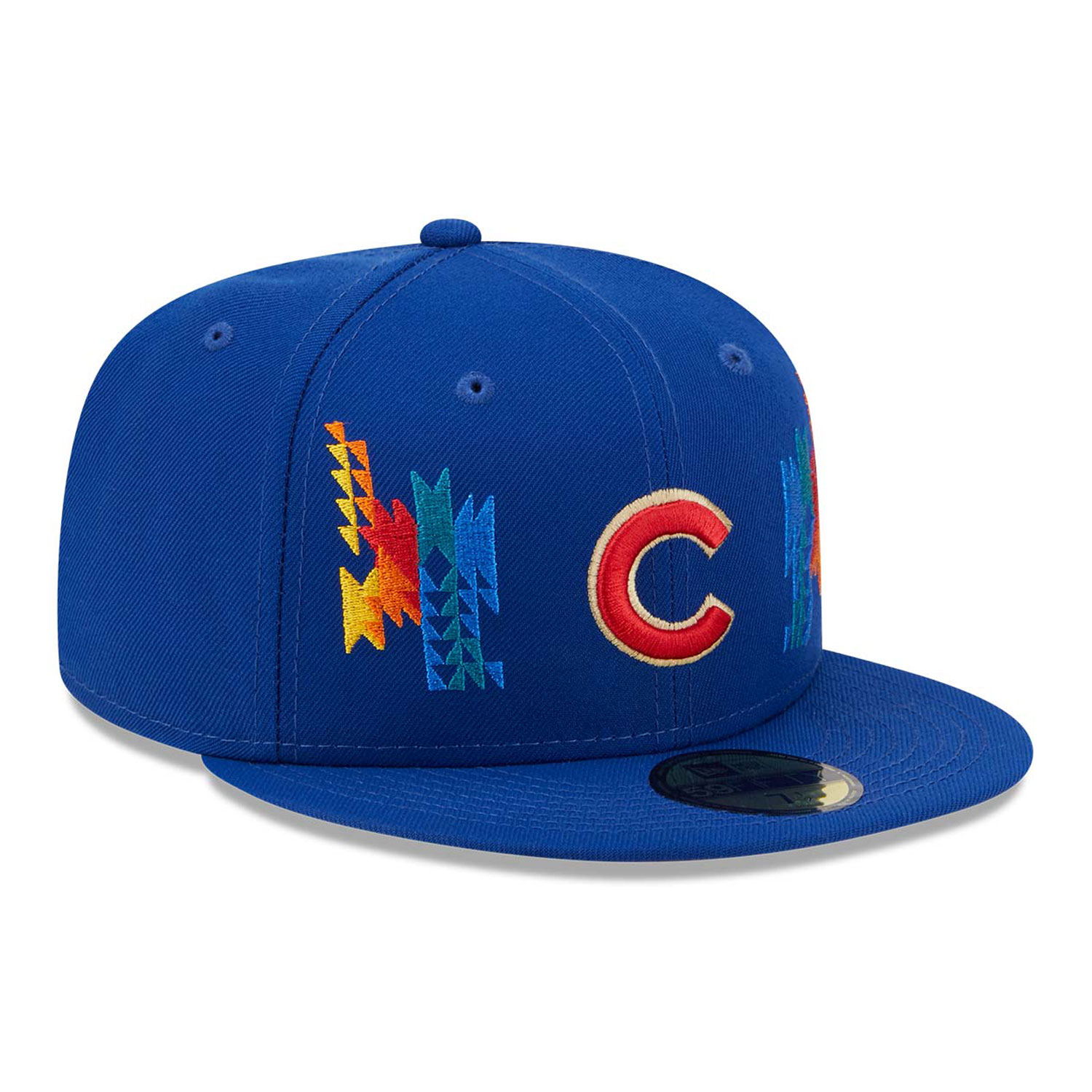 Chicago Cubs Southwestern Blue 59FIFTY Fitted Cap