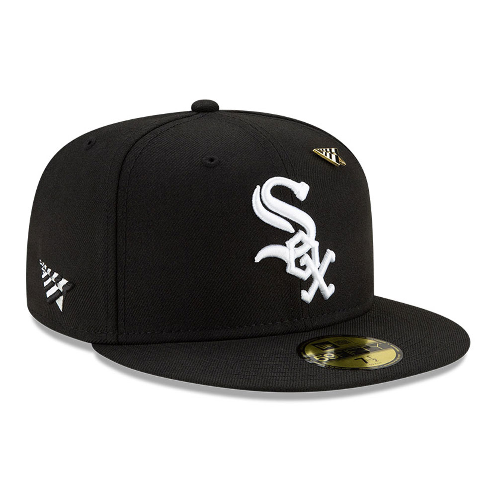 Official New Era Paper Planes x MLB Chicago White Sox Black 59FIFTY ...