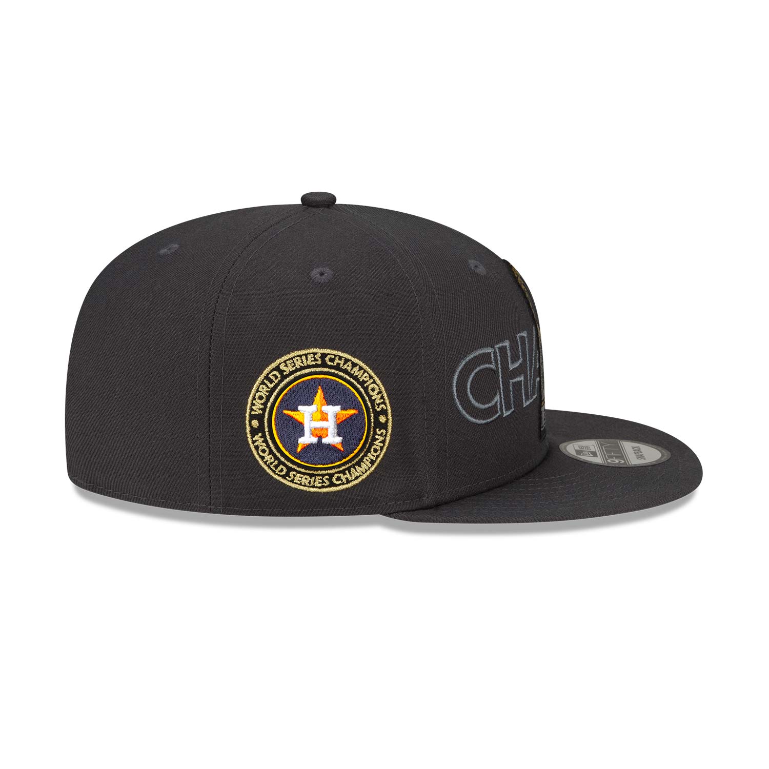 Houston Astros MLB Parade Dark Grey 9FIFTY Snapback Cap