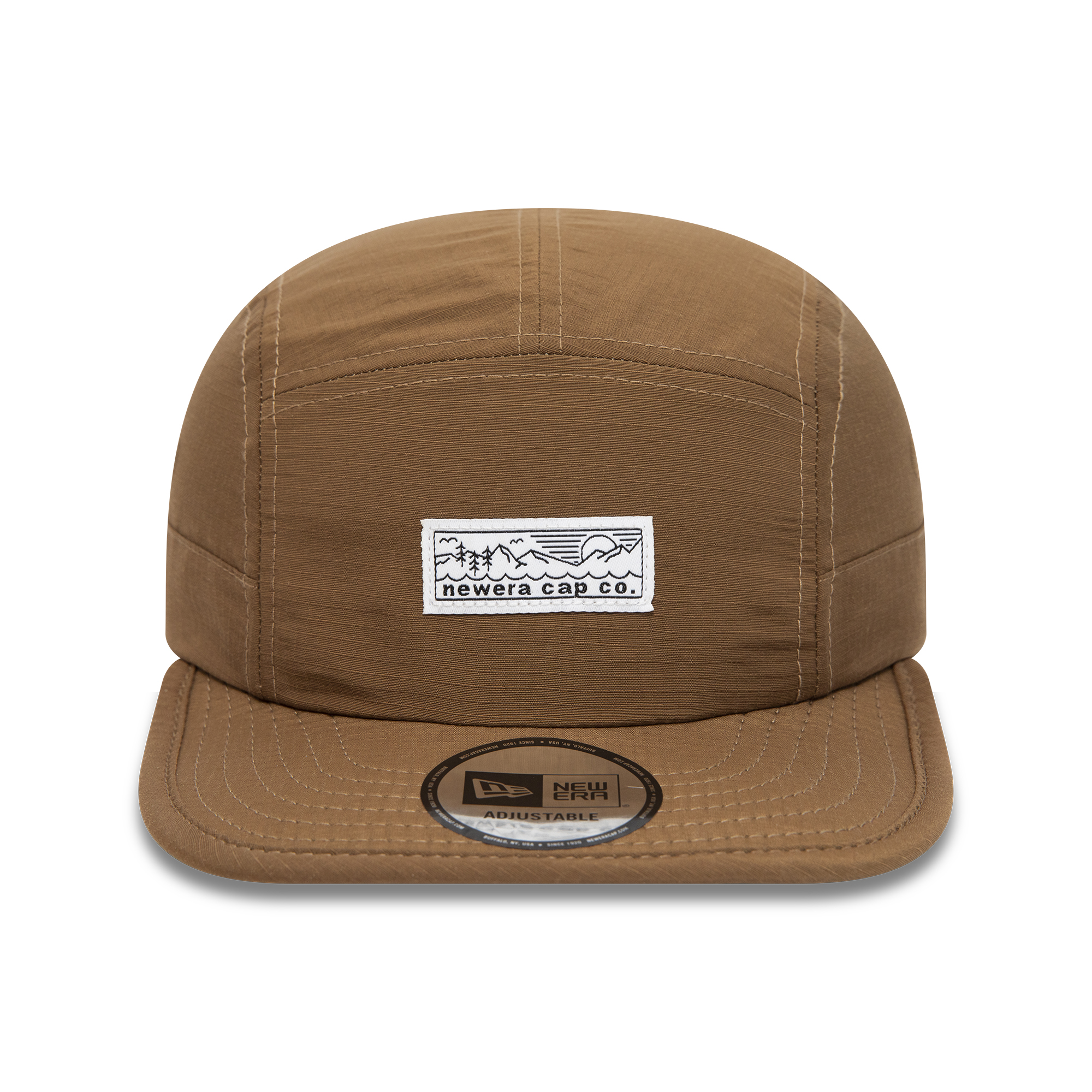 New Era Outdoor Brown Camper Adjustable Cap