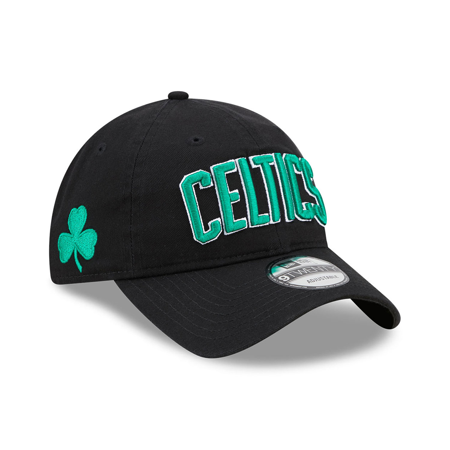 Cappellino 9TWENTY Regolabile Boston Celtics NBA Statement Nero