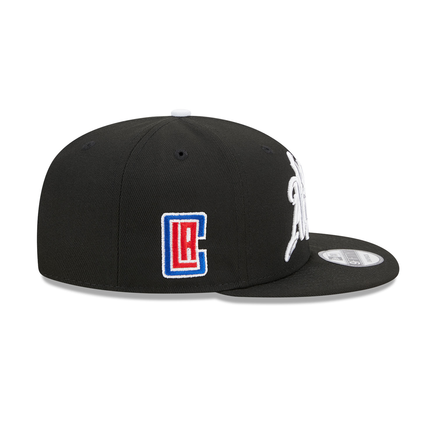 LA Clippers Hat - Black Hex 9Forty NBA Snapback Cap - New Era
