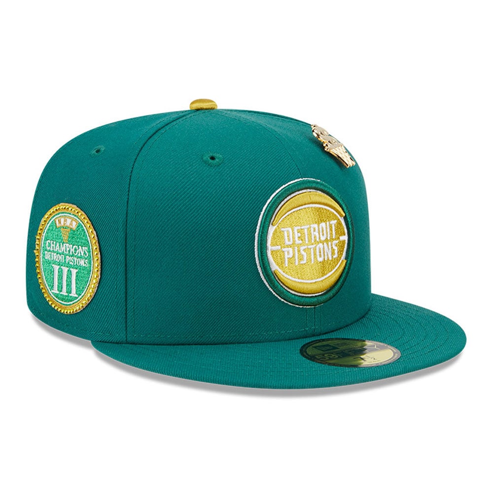 Detroit Pistons Max Bet Green 59FIFTY Fitted Cap