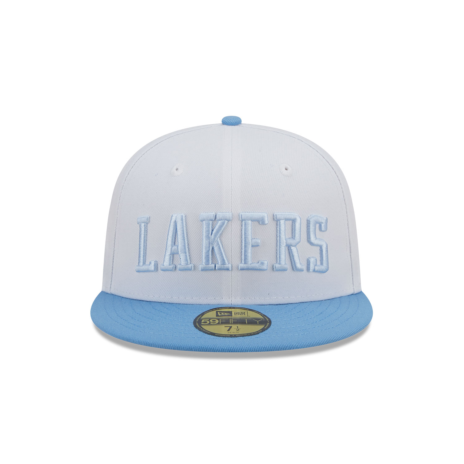 LA Lakers NBA Classic White 59FIFTY Fitted Cap